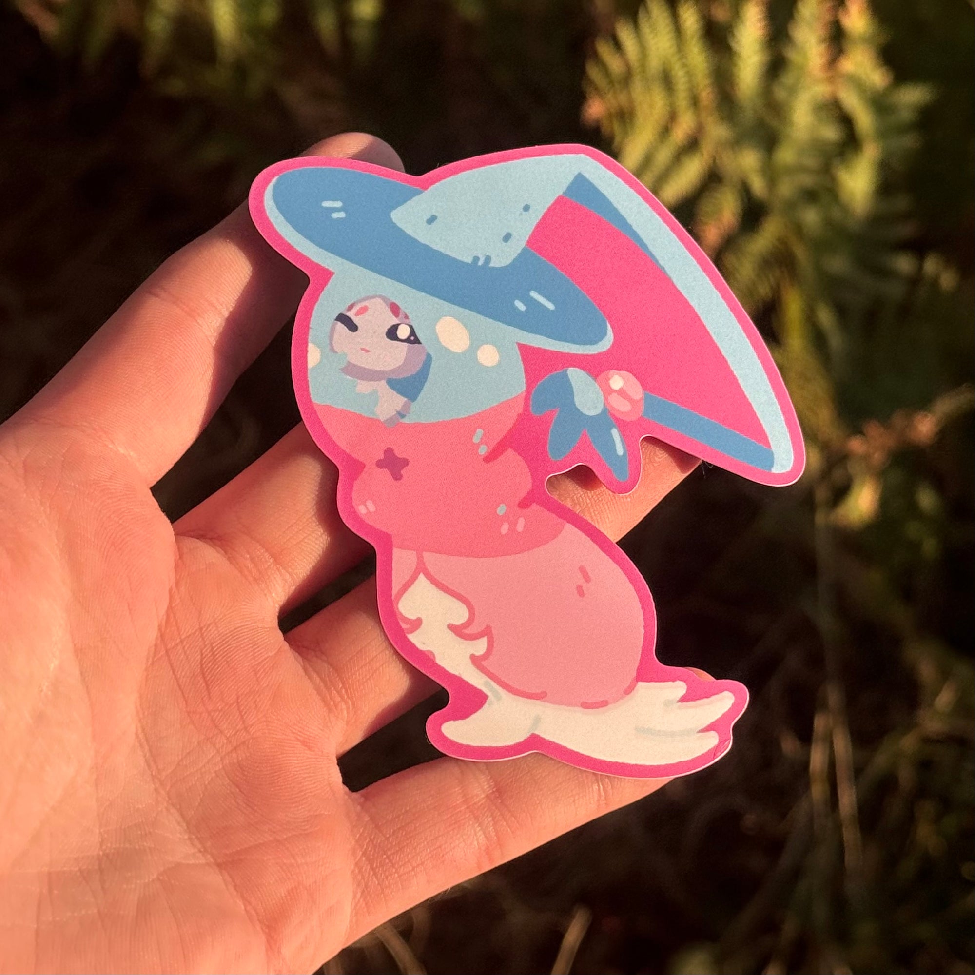 Silent Vinyl Sticker