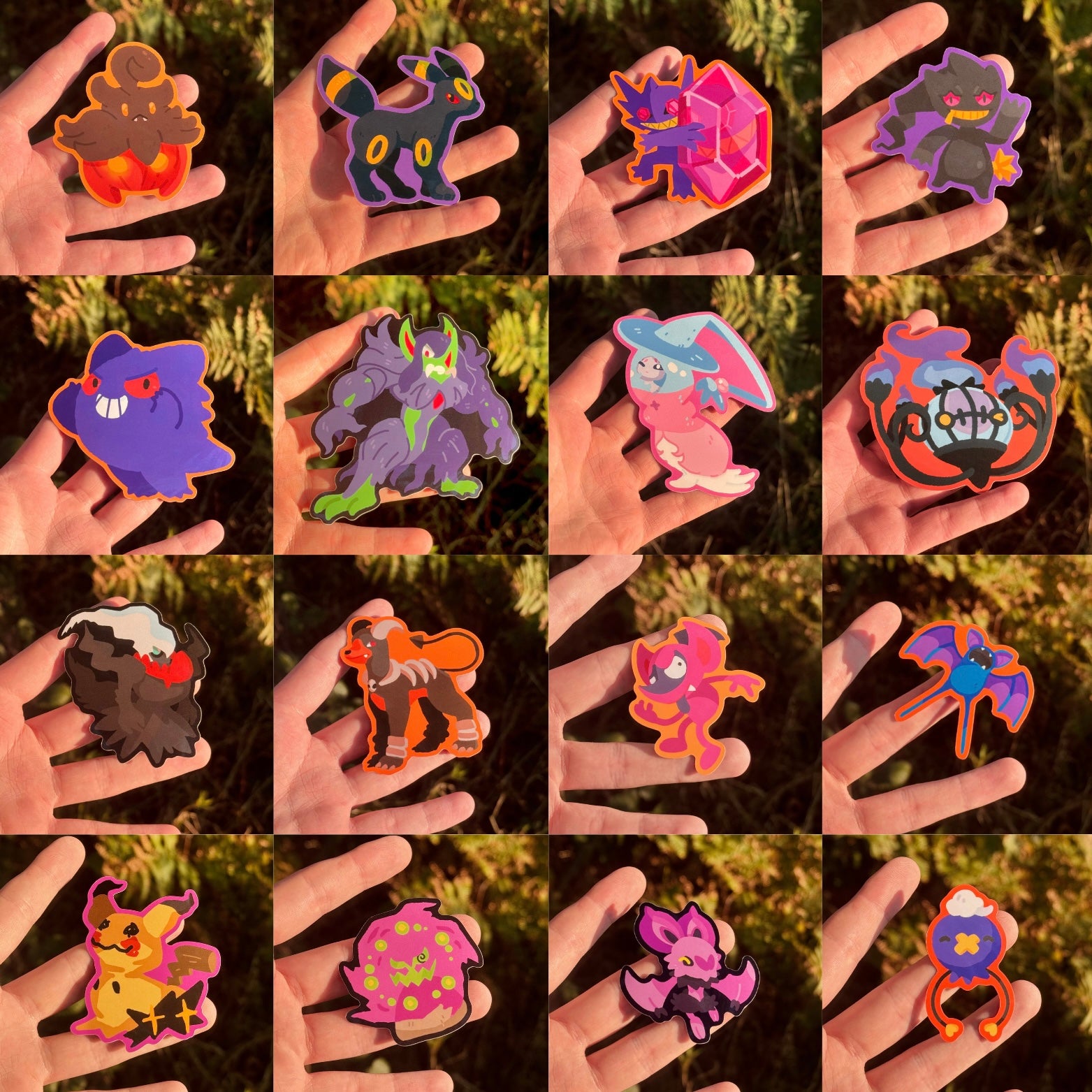 Cursed Body Full Sticker Set