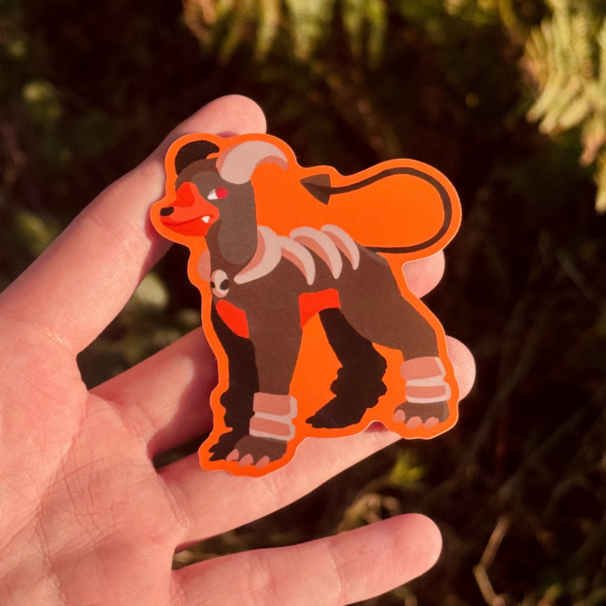 Dark Vinyl Sticker