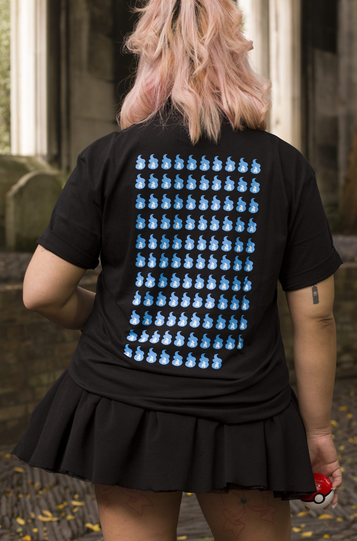 Cursed Body That's the Spirit! oversized T-shirt